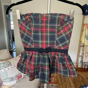 Abercrombie Vintage Holiday Flare Top